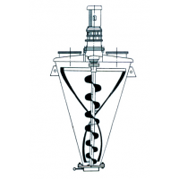 ZSH系列大開(kāi)門螺帶式錐形混合機(jī)